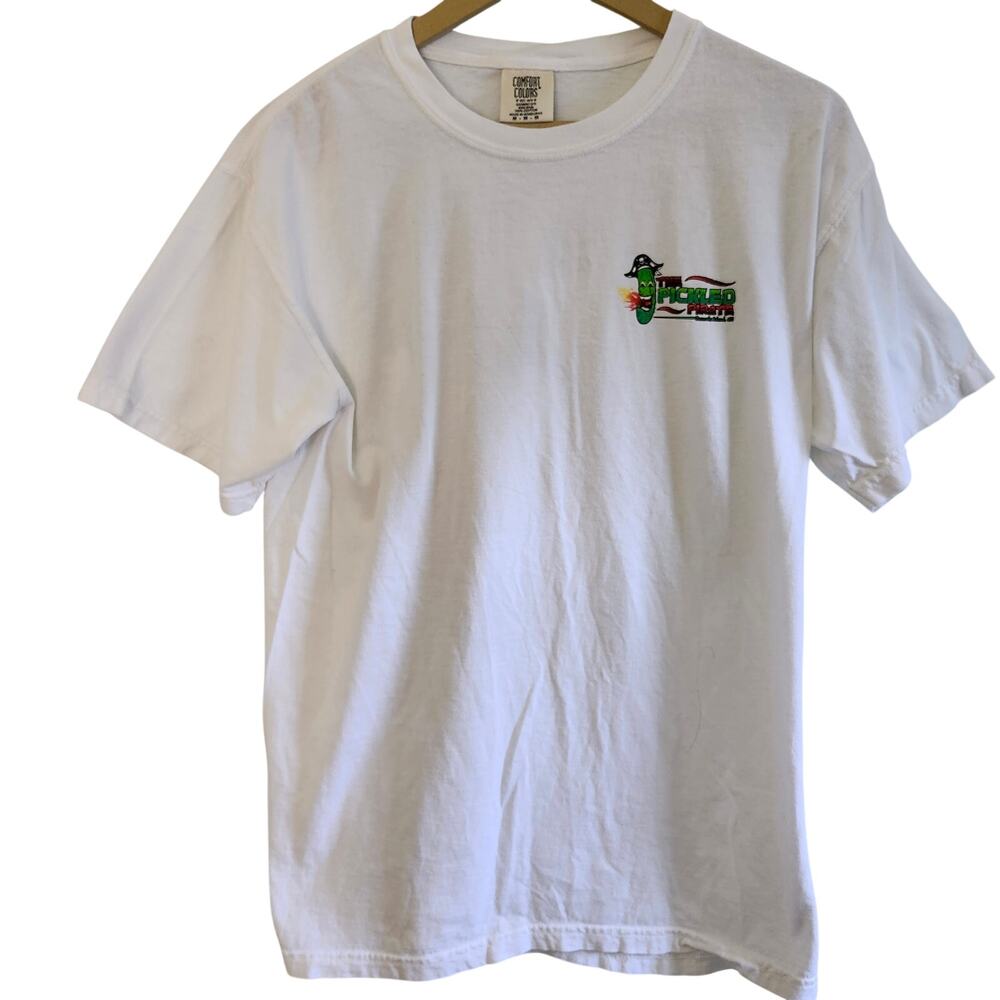 'I got Sauced' Pickle Pirate Short Sleeved Tee Shirt Size Medium